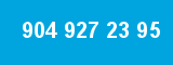 904 927 23 95 904 927 23 95